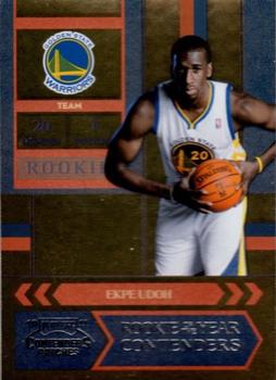 2010-11 Playoff Contenders Patches - Rookie of the Year Contenders #9 Ekpe Udoh Front