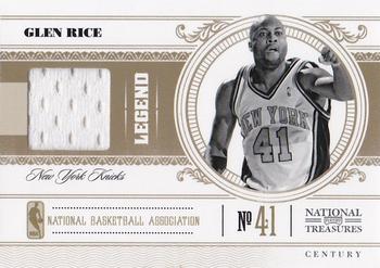 2010-11 Playoff National Treasures - Century Materials #181 Glen Rice Front