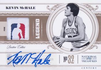 2010-11 Playoff National Treasures - Century Materials NBA Tags Signatures #120 Kevin McHale Front