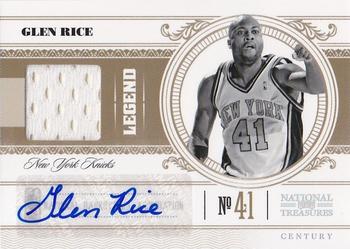 2010-11 Playoff National Treasures - Century Signatures #181 Glen Rice Front