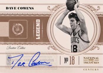 2010-11 Playoff National Treasures - Century Signatures #185 Dave Cowens Front