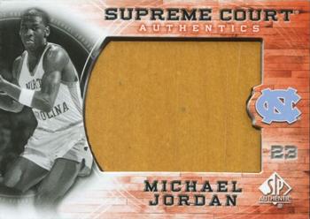 2010-11 SP Authentic - Michael Jordan Supreme Court Floor #11 Michael Jordan / Uncommon Front