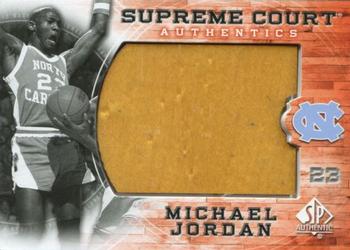2010-11 SP Authentic - Michael Jordan Supreme Court Floor #12 Michael Jordan / Uncommon Front