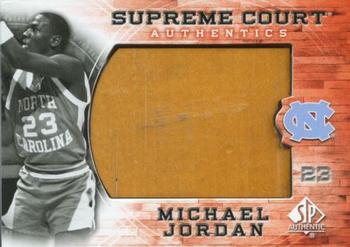 2010-11 SP Authentic - Michael Jordan Supreme Court Floor #16 Michael Jordan / Uncommon Front