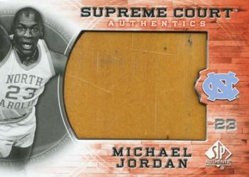2010-11 SP Authentic - Michael Jordan Supreme Court Floor #17 Michael Jordan / Uncommon Front