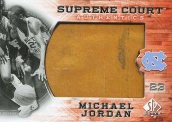 2010-11 SP Authentic - Michael Jordan Supreme Court Floor #19 Michael Jordan / Uncommon Front