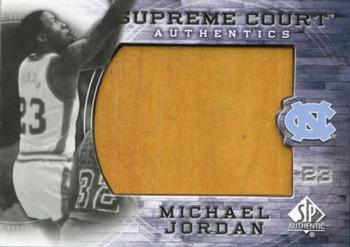 2010-11 SP Authentic - Michael Jordan Supreme Court Floor #24 Michael Jordan / Rare Front