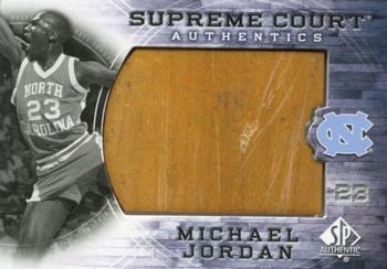 2010-11 SP Authentic - Michael Jordan Supreme Court Floor #30 Michael Jordan / Rare Front