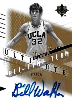 2010-11 Upper Deck Ultimate Collection - All-Time Team Signatures Gold #AT-BW Bill Walton Front