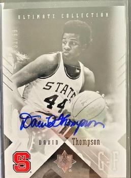 2010-11 Upper Deck Ultimate Collection - Base Autographs #30 David Thompson Front