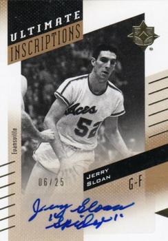 2010-11 Upper Deck Ultimate Collection - Ultimate Inscriptions #N-JS Jerry Sloan Front