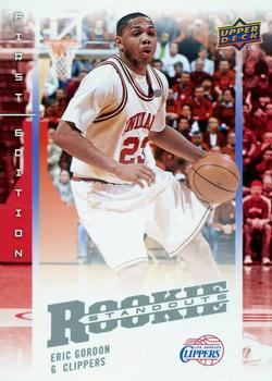 2008-09 Upper Deck First Edition - Rookie Standouts #RS-EG Eric Gordon Front