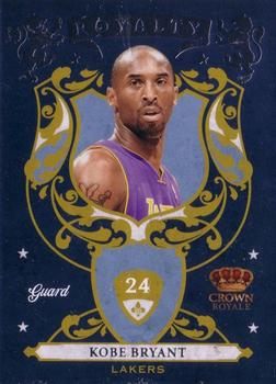 2009-10 Panini Crown Royale - Royalty #1 Kobe Bryant Front