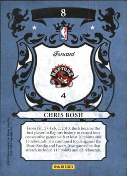 2009-10 Panini Crown Royale - Royalty #8 Chris Bosh Back