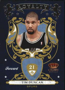 2009-10 Panini Crown Royale - Royalty #14 Tim Duncan Front