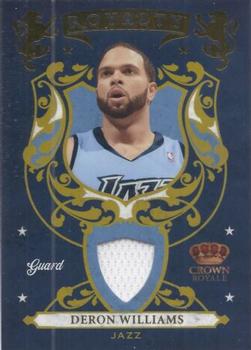 2009-10 Panini Crown Royale - Royalty Materials #19 Deron Williams Front