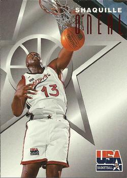 1996 SkyBox Texaco USA #7 Shaquille O'Neal Front