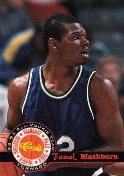 1994 Classic Draft #12 Jamal Mashburn Front
