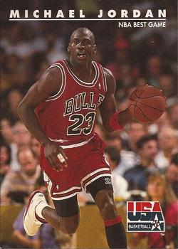 1992 SkyBox USA #40 Michael Jordan Front
