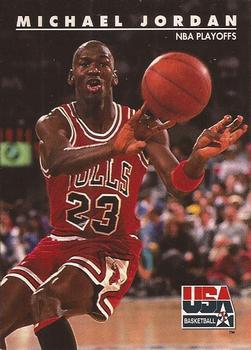 1992 SkyBox USA #42 Michael Jordan Front
