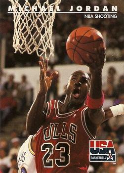 1992 SkyBox USA #44 Michael Jordan Front