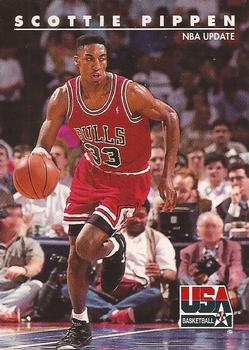 1992 SkyBox USA #64 Scottie Pippen Front