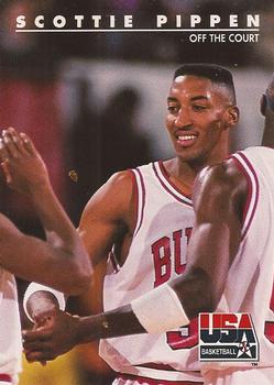 1992 SkyBox USA #68 Scottie Pippen Front
