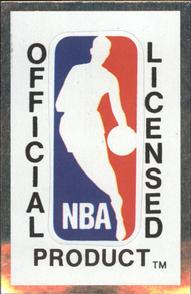 1991-92 Panini Stickers #1 NBA Official Licensed Product Front