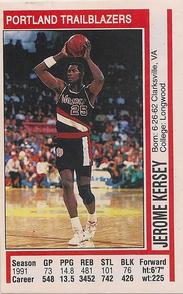 1991-92 Panini Stickers #30 Jerome Kersey Front