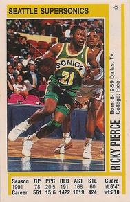 1991-92 Panini Stickers #44 Ricky Pierce Front