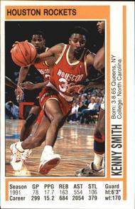 1991-92 Panini Stickers #58 Kenny Smith Front
