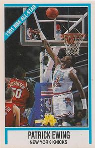 1991-92 Panini Stickers #99 Patrick Ewing Front