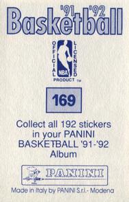1991-92 Panini Stickers #169 Charles Barkley Back