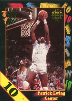 1991-92 Wild Card - 10 Stripe #15 Patrick Ewing Front