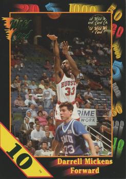 1991-92 Wild Card - 10 Stripe #116 Darrell Mickens Front