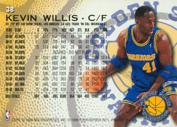 1996-97 Fleer European #38 Kevin Willis Back