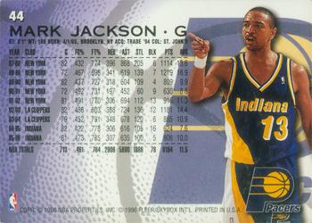 1996-97 Fleer European #44 Mark Jackson Back