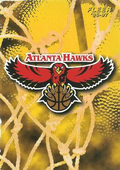 1996-97 Fleer European #151 Atlanta Hawks Front