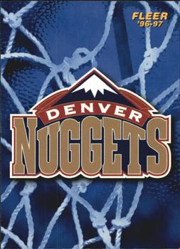 1996-97 Fleer European #157 Denver Nuggets Front