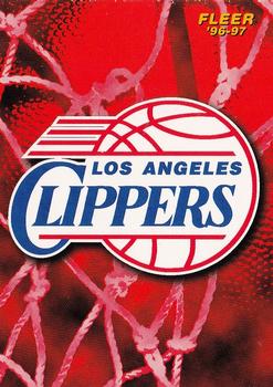 1996-97 Fleer European #162 Los Angeles Clippers Front