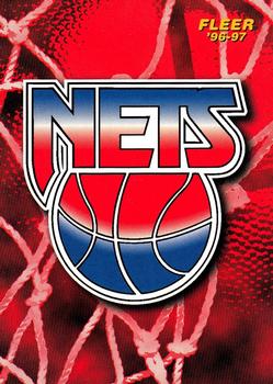 1996-97 Fleer European #167 New Jersey Nets Front