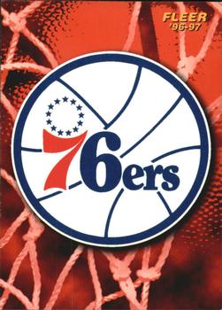 1996-97 Fleer European #170 Philadelphia 76ers Front