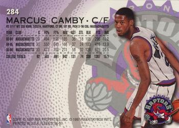 1996-97 Fleer European #284 Marcus Camby Back