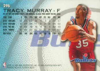1996-97 Fleer European #296 Tracy Murray Back