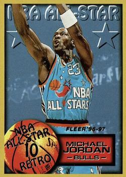 1996-97 Fleer European #312 Michael Jordan Front