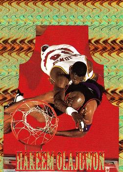1995 Pacific Prisms - Olajuwon #DS2 Hakeem Olajuwon Front