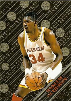 1995 Pacific Prisms - Presidential Gold #19 Hakeem Olajuwon Front