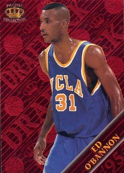 1995 Pacific Prisms - Red #35 Ed O'Bannon Front