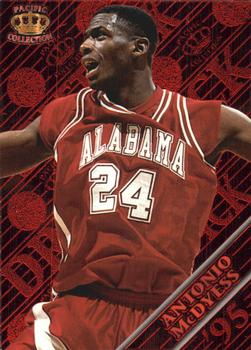 1995 Pacific Prisms - Red #43 Antonio McDyess Front