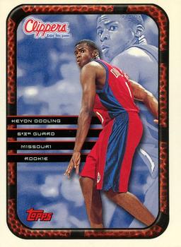 2000-01 AT&T Topps Los Angeles Clippers #LC9 Keyon Dooling Front